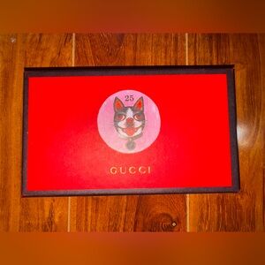 Gucci Red Envelope Dog 15 envelopes and box